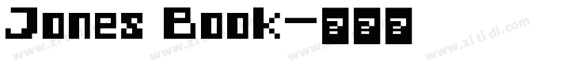 Jones Book字体转换